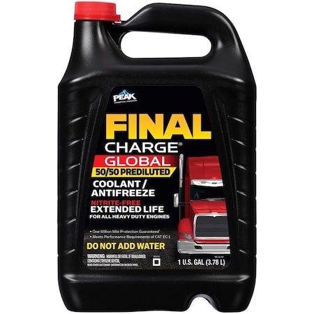 Peak Peak Final Charge 50/50 Antifreeze/Coolant 1 gal FXAB53